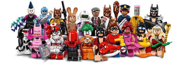 Лего Бэтмен фильм Минифигурки 71017