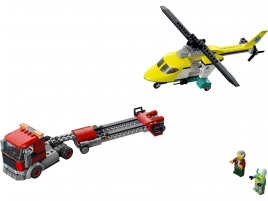 Конструктор  Лего Сити (Lego City) 60343 Грузовик для спасательного самолета