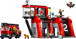 Конструктор  Лего Сити (Lego City) 60414 Пожарная станция