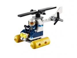 Конструктор  Лего Сити (Lego City) 30311 Полицейский вертолет