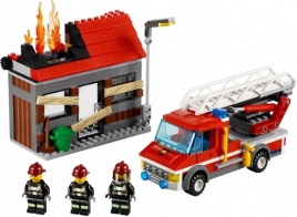 Конструктор  Лего Сити (Lego City) 60003 Тушение пожара