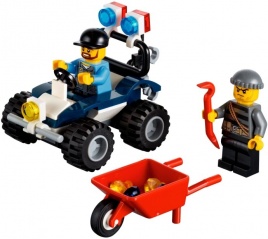 Конструктор  Лего Сити (Lego City) 60006 Полицейский квадроцикл