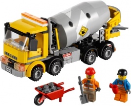 Конструктор  Лего Сити (Lego City) 60018 Бетономешалка