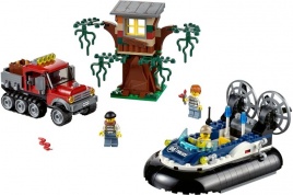 Конструктор  Лего Сити (Lego City) 60071 Полицейский корабль на воздушной подушке