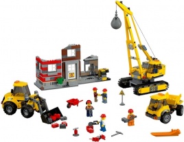 Конструктор  Лего Сити (Lego City) 60076 Снос старого здания