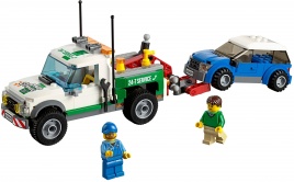 Конструктор  Лего Сити (Lego City) 60081 Буксировщик автомобилей