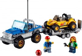 Конструктор  Лего Сити (Lego City) 60082 Перевозчик песчаного багги
