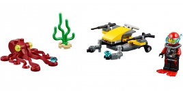 Конструктор  Лего Сити (Lego City) 60090 Глубоководный скутер