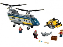 Конструктор  Лего Сити (Lego City) 60093 Вертолёт исследователей моря