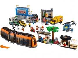 Конструктор  Лего Сити (Lego City) 60097 Городская площадь