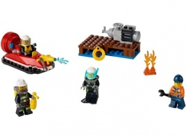 Конструктор  Лего Сити (Lego City) 60106 Набор для начинающих: Пожарная охрана