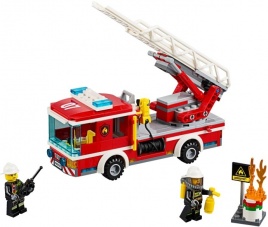 Конструктор  Лего Сити (Lego City) 60107 Пожарный автомобиль с лестницей