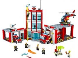 Конструктор  Лего Сити (Lego City) 60110 Пожарная часть