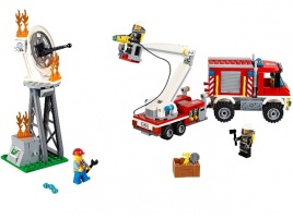 Конструктор  Лего Сити (Lego City) 60111 Грузовик пожарной команды