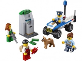 Конструктор  Лего Сити (Lego City) 60136 Набор для начинающих: Полиция