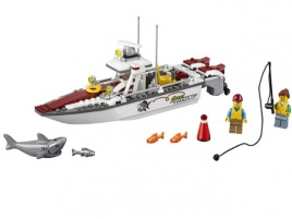 Конструктор  Лего Сити (Lego City) 60147 Рыболовный катер