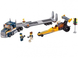 Конструктор  Лего Сити (Lego City) 60151 Грузовик для перевозки драгстера