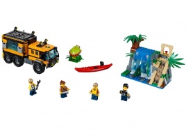 Конструктор  Лего Сити (Lego City) 60160 Передвижная лаборатория в джунглях