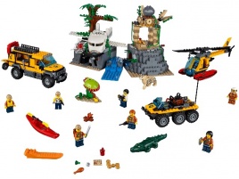 Конструктор  Лего Сити (Lego City) 60161 База исследователей джунглей