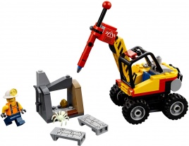 Конструктор  Лего Сити (Lego City) 60185 Трактор для горных работ
