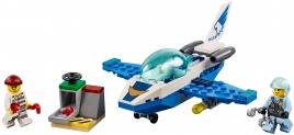 Конструктор  Лего Сити (Lego City) 60206 Воздушная полиция: патрульный самолёт