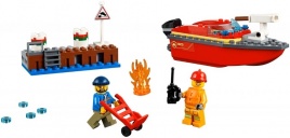 Конструктор  Лего Сити (Lego City) 60213 Пожар в порту