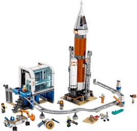 Конструктор  Лего Сити (Lego City) 60228 Ракета для запуска в далекий космос и пульт управления запуском