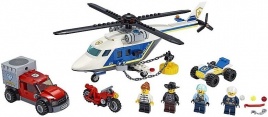 Конструктор  Лего Сити (Lego City) 60243 Погоня на полицейском вертолёте