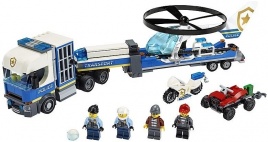 Конструктор  Лего Сити (Lego City) 60244 Полицейский вертолётный транспорт