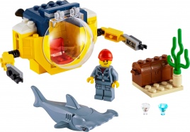 Конструктор  Лего Сити (Lego City) 60263 Океан: мини-подлодка