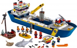 Конструктор  Лего Сити (Lego City) 60266 Океан: исследовательское судно