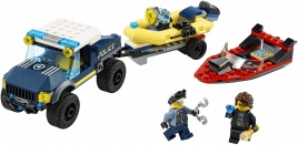 Конструктор  Лего Сити (Lego City) 60272 Полицейская лодка