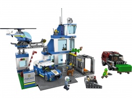 Конструктор  Лего Сити (Lego City) 60316 Полицейский участок