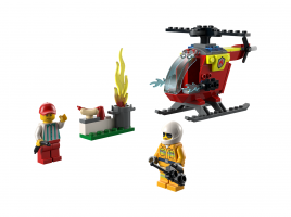 Конструктор  Лего Сити (Lego City) 60318 Пожарный вертолет