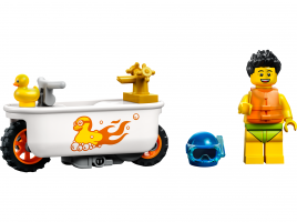 Конструктор  Лего Сити (Lego City) 60333 Трюковой мотоцикл: ванна