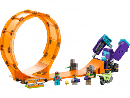 Конструктор  Лего Сити (Lego City) 60338 Трюковая петля "Сокрушительный шимпанзе"