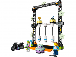 Конструктор  Лего Сити (Lego City) 60341 Трюковое испытание "Нокдаун"