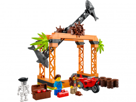 Конструктор  Лего Сити (Lego City) 60342 Трюковое испытание "Нападение акулы"
