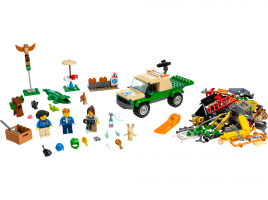 Конструктор  Лего Сити (Lego City) 60353 Миссии по спасению диких животных