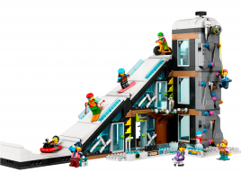 Конструктор  Лего Сити (Lego City) 60366 Центр катания на лыжах и скалолазания