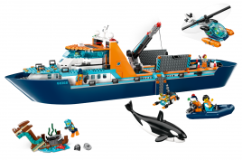 Конструктор  Лего Сити (Lego City) 60368 Корабль «Исследователь Арктики»
