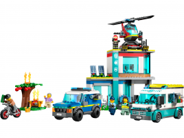 Конструктор  Лего Сити (Lego City) 60371 Штаб спасательных транспортных средств