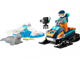 Конструктор  Лего Сити (Lego City) 60376 Снегоход «Исследователь Арктики»