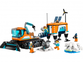 Конструктор  Лего Сити (Lego City) 60378 Грузовик Исследователь Арктики и мобильная лаборатория
