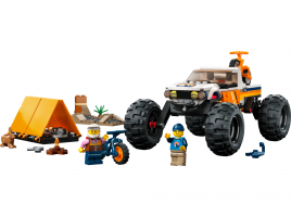 Конструктор  Лего Сити (Lego City) 60387 Внедорожник 4x4 для приключений