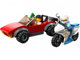 Конструктор  Лего Сити (Lego City) 60392 Полицейская погоня на мотоцикле