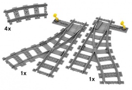 Конструктор  Лего Сити (Lego City) 7895 Железнодорожные стрелки